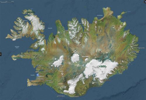 Iceland Map