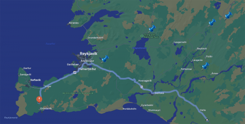 Iceland Map