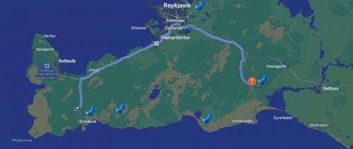 Iceland Map