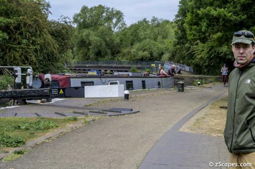 Rob checking out the scene