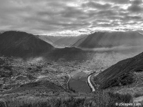 Urubamba Valley from Maras Pampa