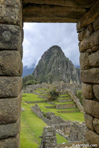 Huaynapicchu picture window
