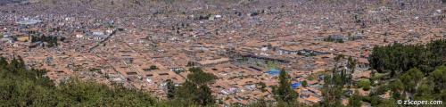 Cusco view from St. Cristobol