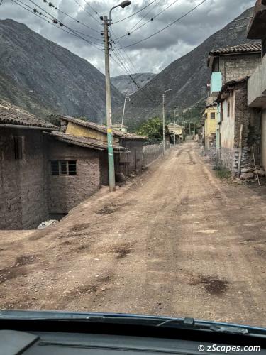 Road to the Explora Hotel