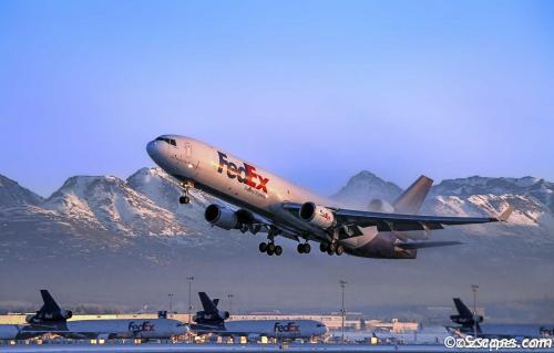 FedEx MD11f Liftoff 2009