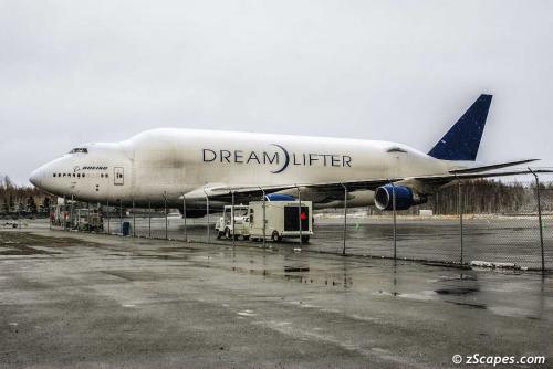 Boeing B747 Dreamlifter Supporting the B787