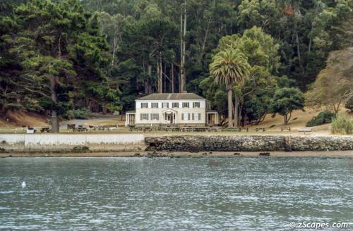 Angel Island on the way out the Golden Gate