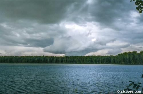 Storm clouds delaying our departure